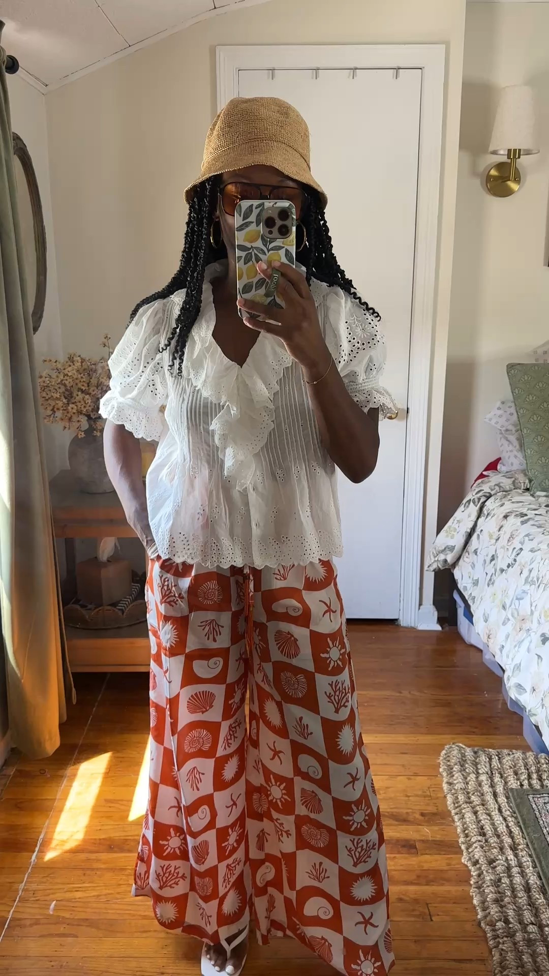 Breezy satin pants perfect to wear as a cover up or as an outfit.  Wearing size small

#LTKSeasonal