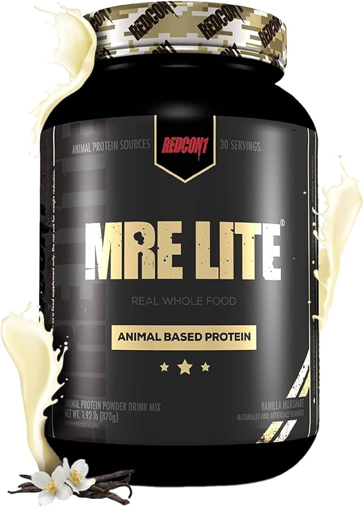 Redcon1 MRE Lite Protein Powder - Animal Based Protein, Contains No Whey, No Bloating, Keto Frien... | Amazon (US)