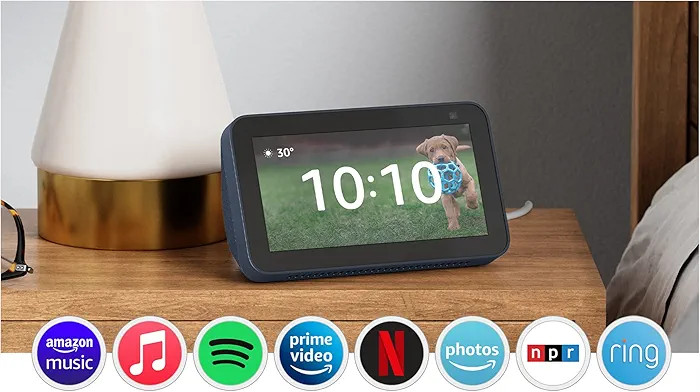 Echo Show 5 (2nd Gen, 2021 release) | Smart display with Alexa and 2 MP camera | Deep Sea Blue | Amazon (US)