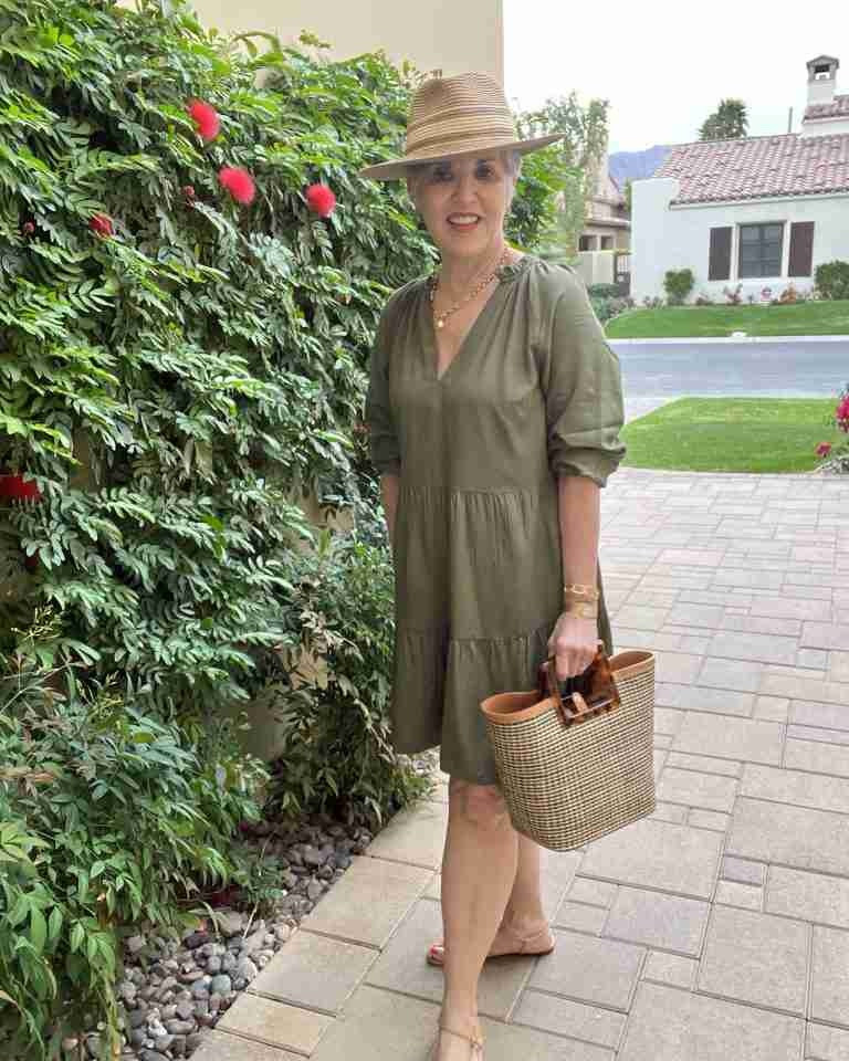Share this post with your gal pal who loves olive stuff! Did you know that olive is a neutral color? And because it is, it goes with so many other colors!
Here’s 4️⃣ fun ways to wear this darling olive dress that is also 20% off! Yay! Here’s the blog post: Four Fun Olive Green Dress Outfits - Dr. Julie's Fun Life
Which 🫒look is your favorite? Tell me below ⬇️ and MAKE MY DAY!!!

#LTKFindsUnder50 #LTKSaleAlert #LTKItBag