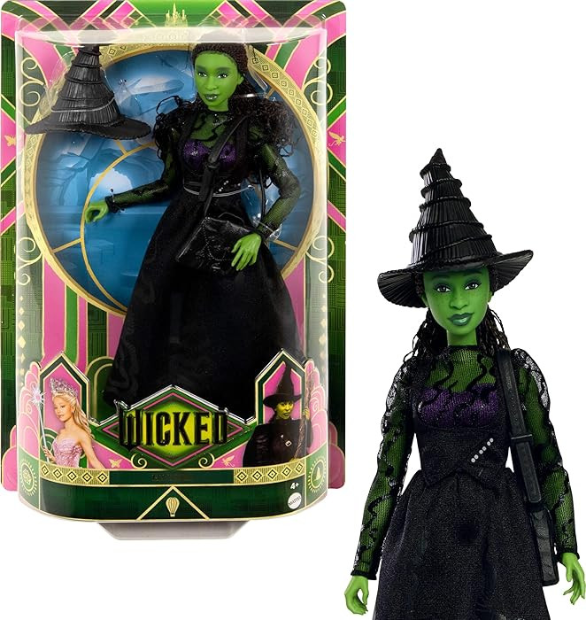 Mattel Universal Wicked Elphaba Fashion Doll | Amazon (US)