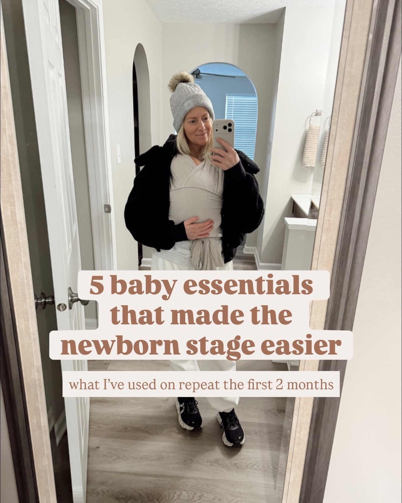 A few baby essentials that made the newborn stage so much easier the first couple months with both boys.

These have all been in heavy rotation around our house.

Baby wrap
Baby carrier 
Bouncer 
Swaddle sleep sack 
Lounger 


#LTKBaby #LTKmomlife #LTKBump