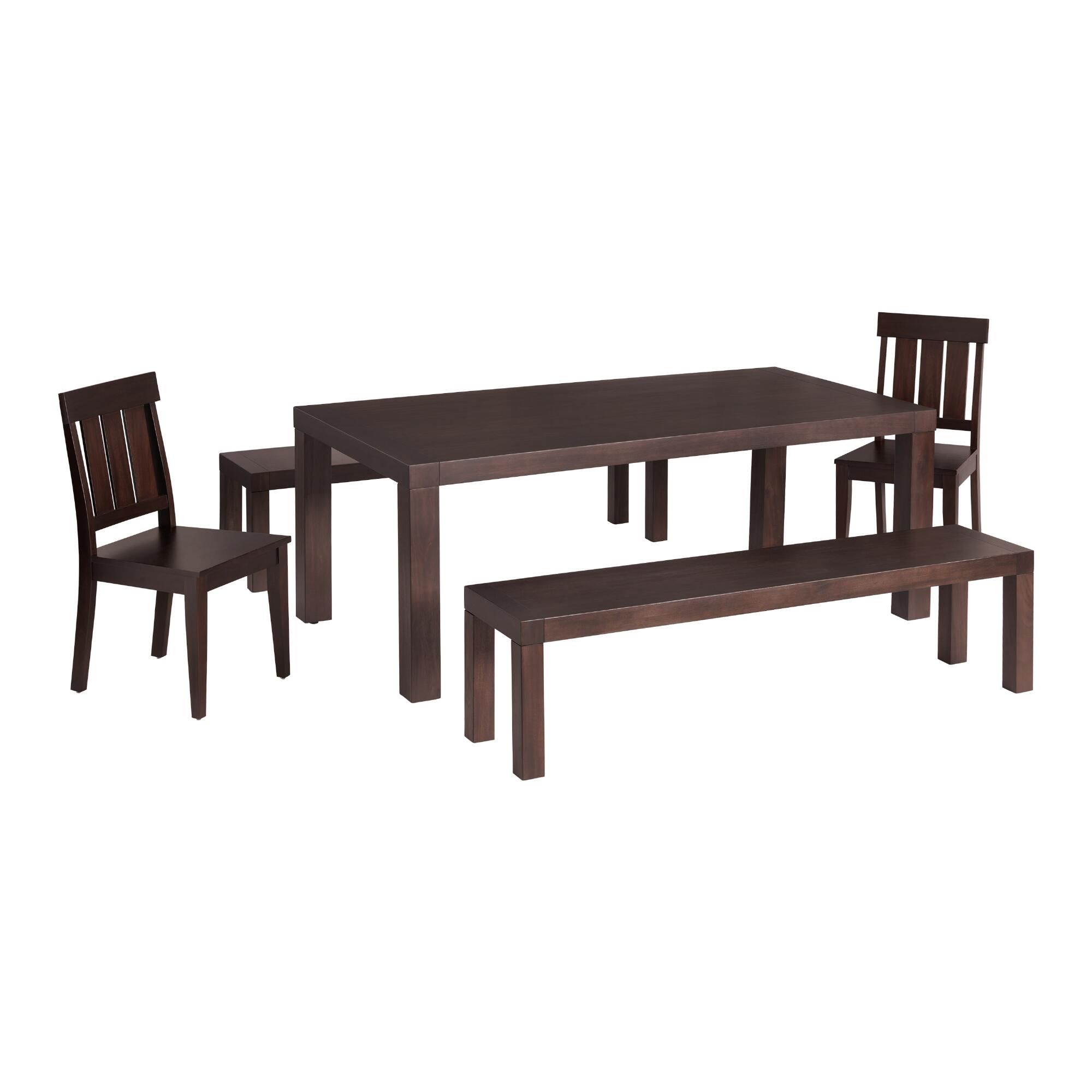 Tobias Espresso Wood Dining Collection | World Market