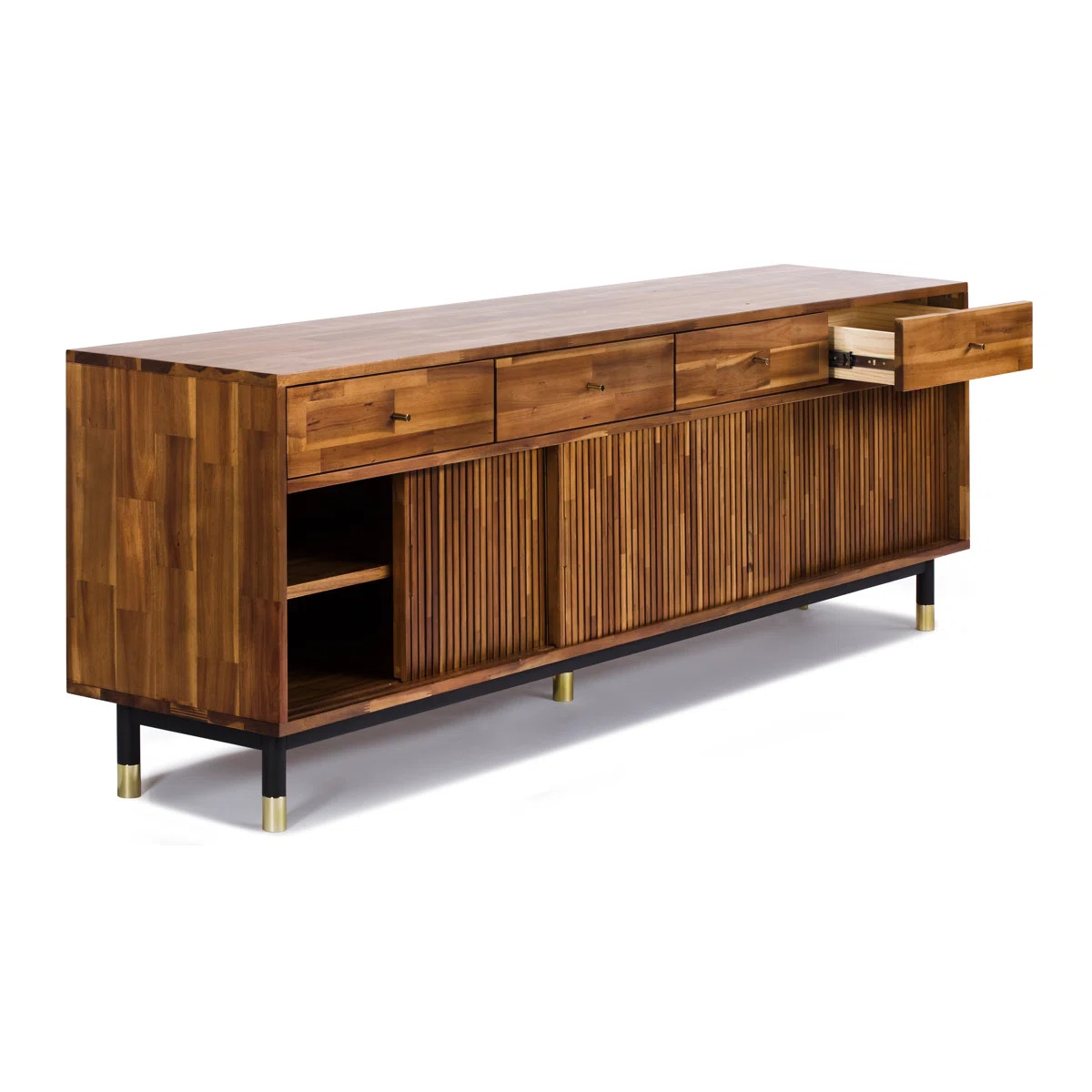 Dakota Unfinished TV Stand for TVs up to 88" | Wayfair North America