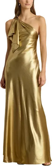 Elzira Hammered Satin Gown | Nordstrom