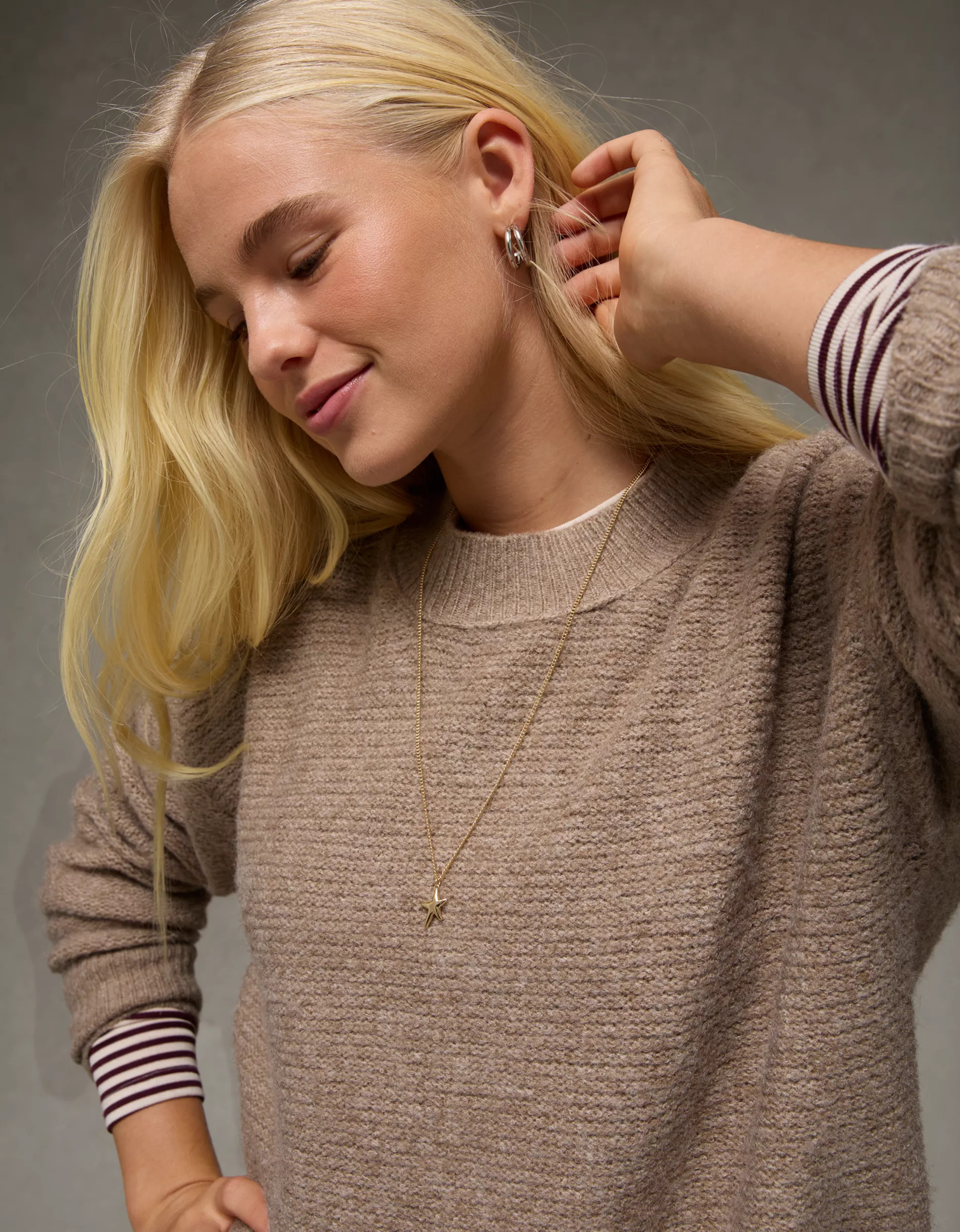 AE Whoa So Soft Crew Neck Sweater | American Eagle Outfitters (US & CA)