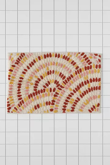 Swirl Rainbow Bath Mat | Urban Outfitters (US and RoW)