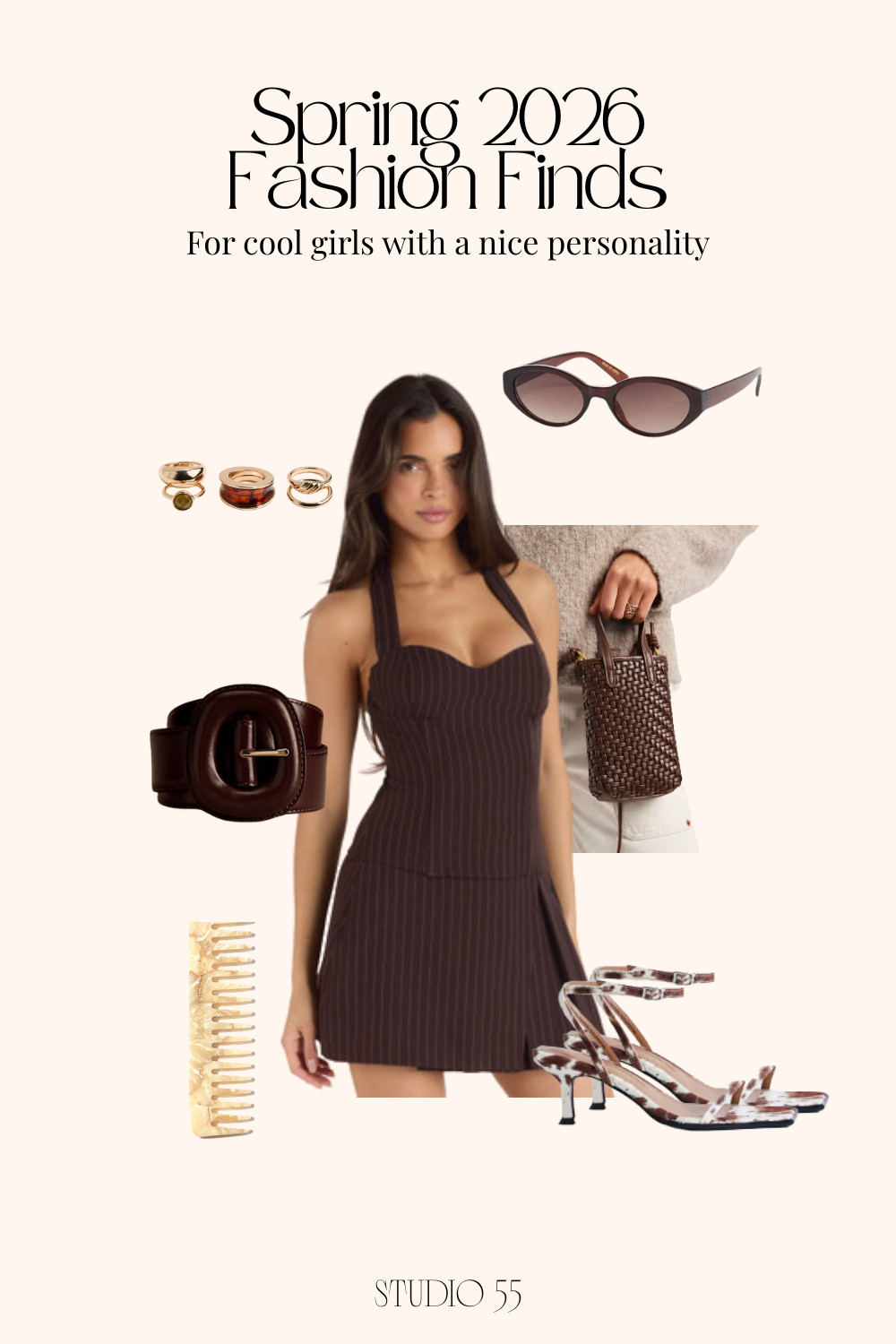 The “Cool Girl” Outfit Everyone Will Be Wearing Spring 2026

This brown mini dress outfit is giving ultimate cool girl energy—minimal, chic, and effortlessly put together. Think chocolate tones, sleek accessories, and modern feminine style. Save this for your next outfit inspo. 

 #LTKFestival #LTKootd #LTKBeauty