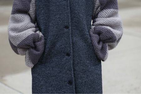 Upcycled fashion. Checkered Crochet Trench Coat

#LTKeurope #LTKSeasonal #LTKstyletip