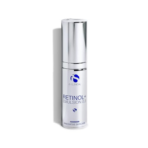 iS Clinical Retinol+ Emulsion 0.3, reduce fine lines and wrinkles, smooths appearance, helps brighten complexion | Amazon (US)