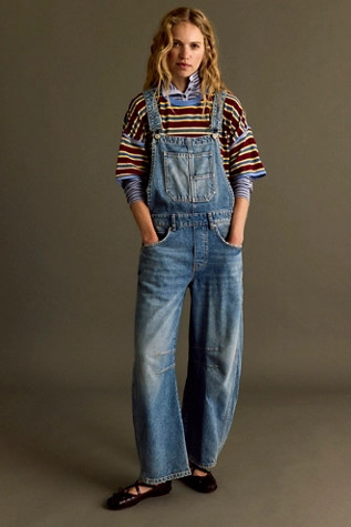 We The Free Good Luck Barrel Overalls | Free People (Global - UK&FR Excluded)