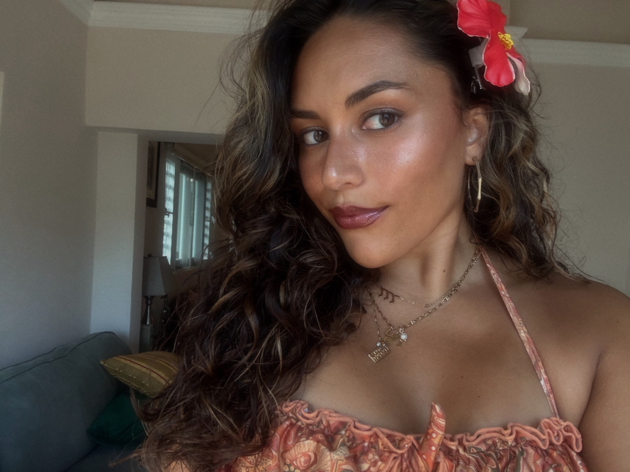 makeup & jewelry for NMQIDA 
I ❤️ PR - diciembre29 
Taino Coqui - Atabey Jewlery 

(flower clip purchased at el choli) 

#LTKBeauty #LTKTravel #LTKStyleTip