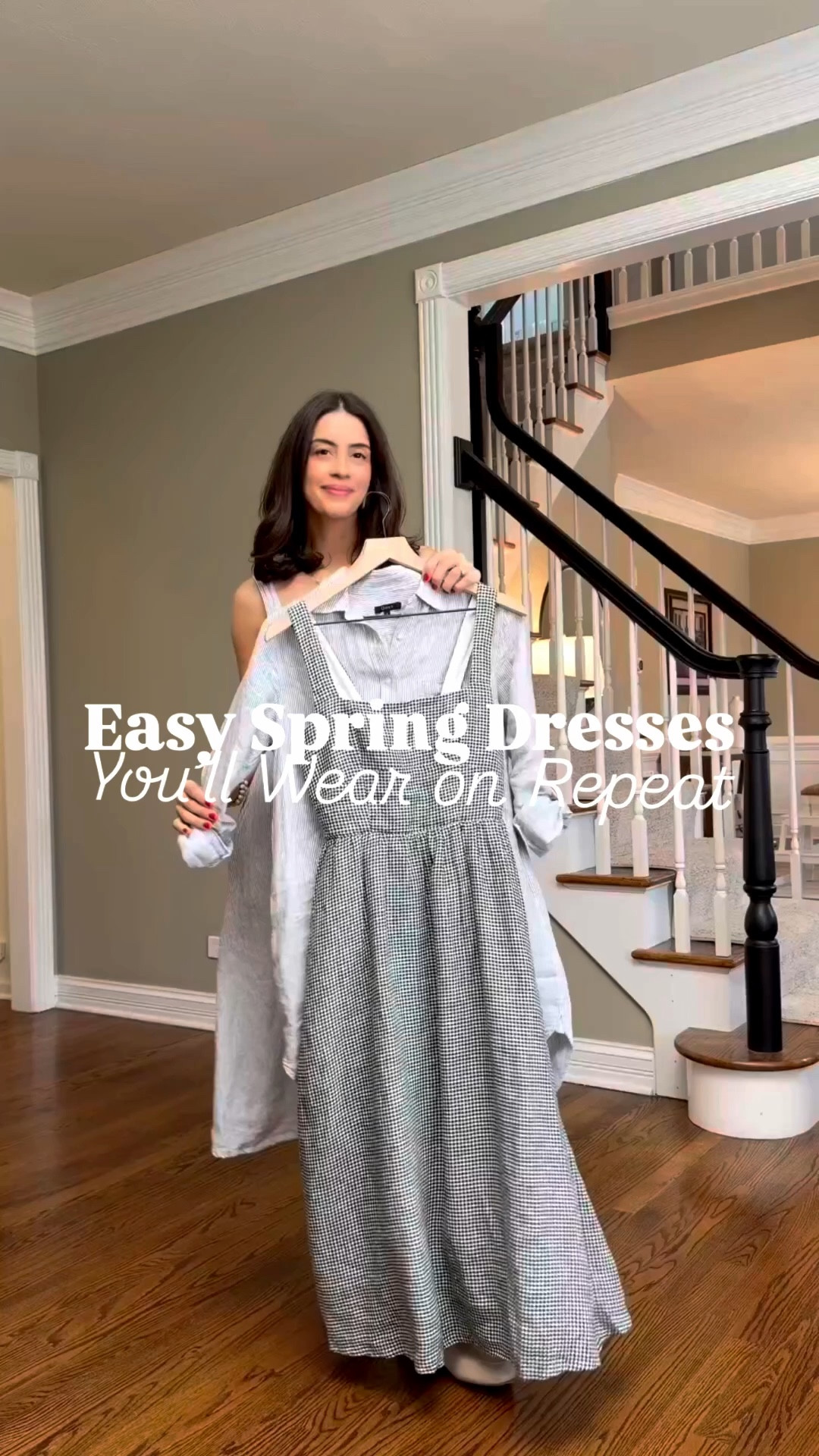 Easy Spring Dresses You’ll Wear on Repeat this Spring 🤍
I’m 5’6” and wearing a size Small in all three dresses for reference. Small on the Sweater
 @onequince  #QuincePartner 

#LTKSeasonal #LTKootd #LTKOver40