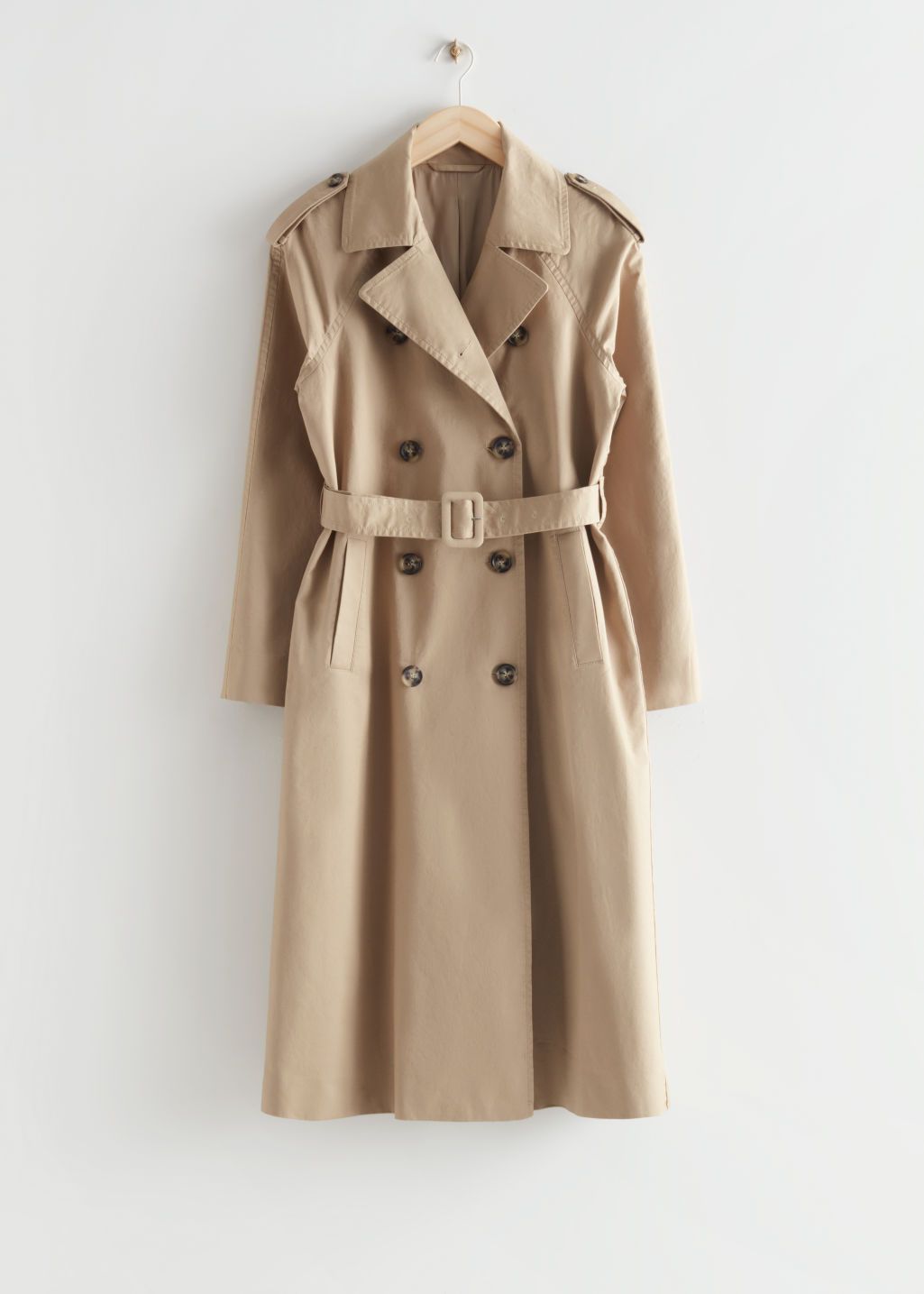 Double Breasted Trench Coat - Beige | & Other Stories (EU + UK)