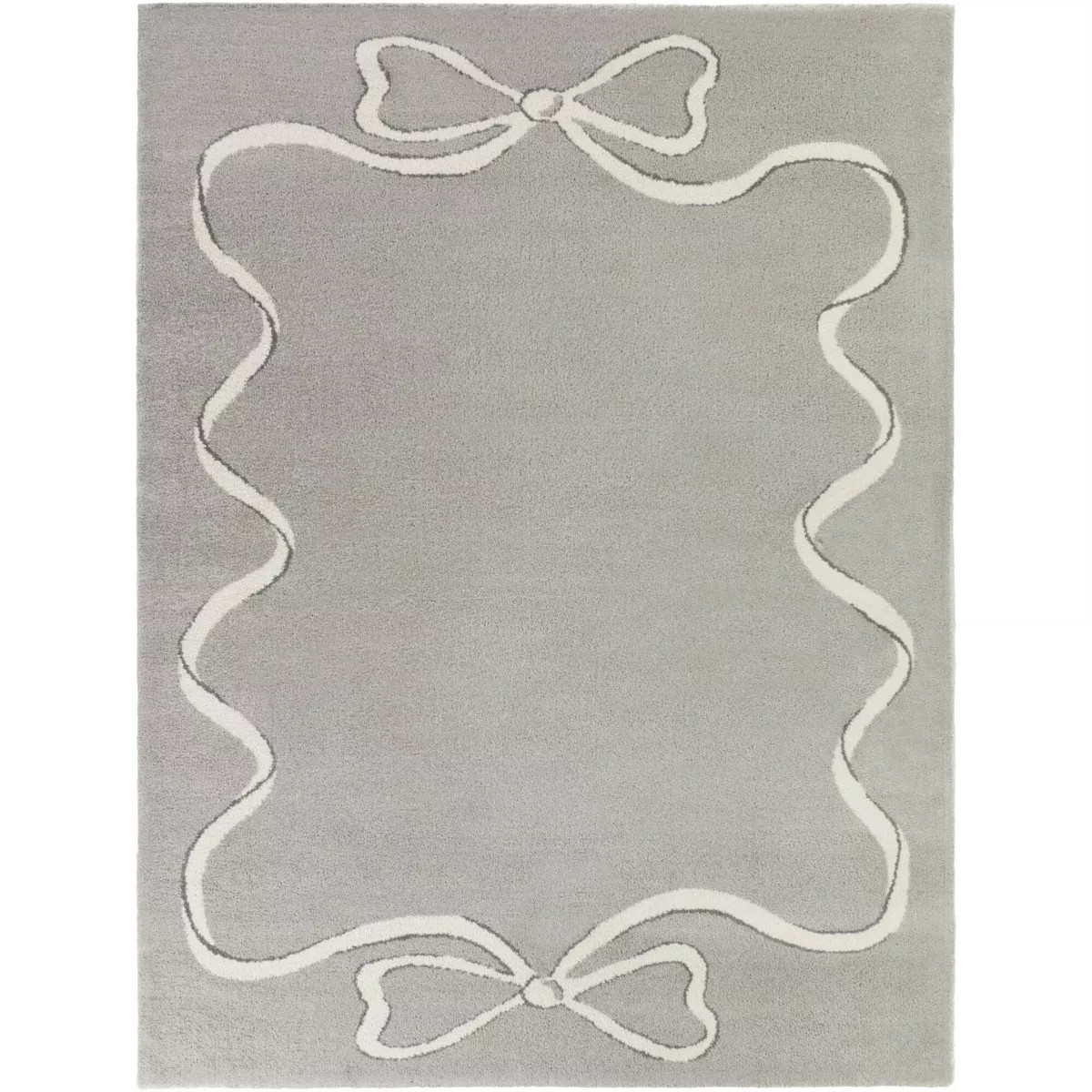 Balta Rugs 5'3"x7' Bow Border Area Rug Gray | Target