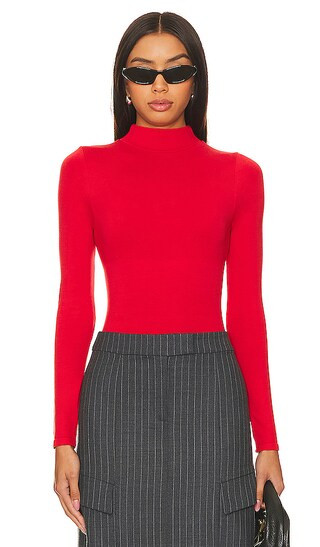 Madelyn Seamless Bodysuit in Salsa | Revolve Clothing (Global)