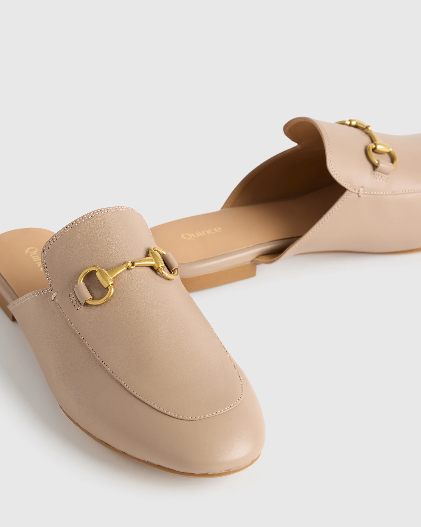 Italian Leather Horsebit Loafer Mule | Quince