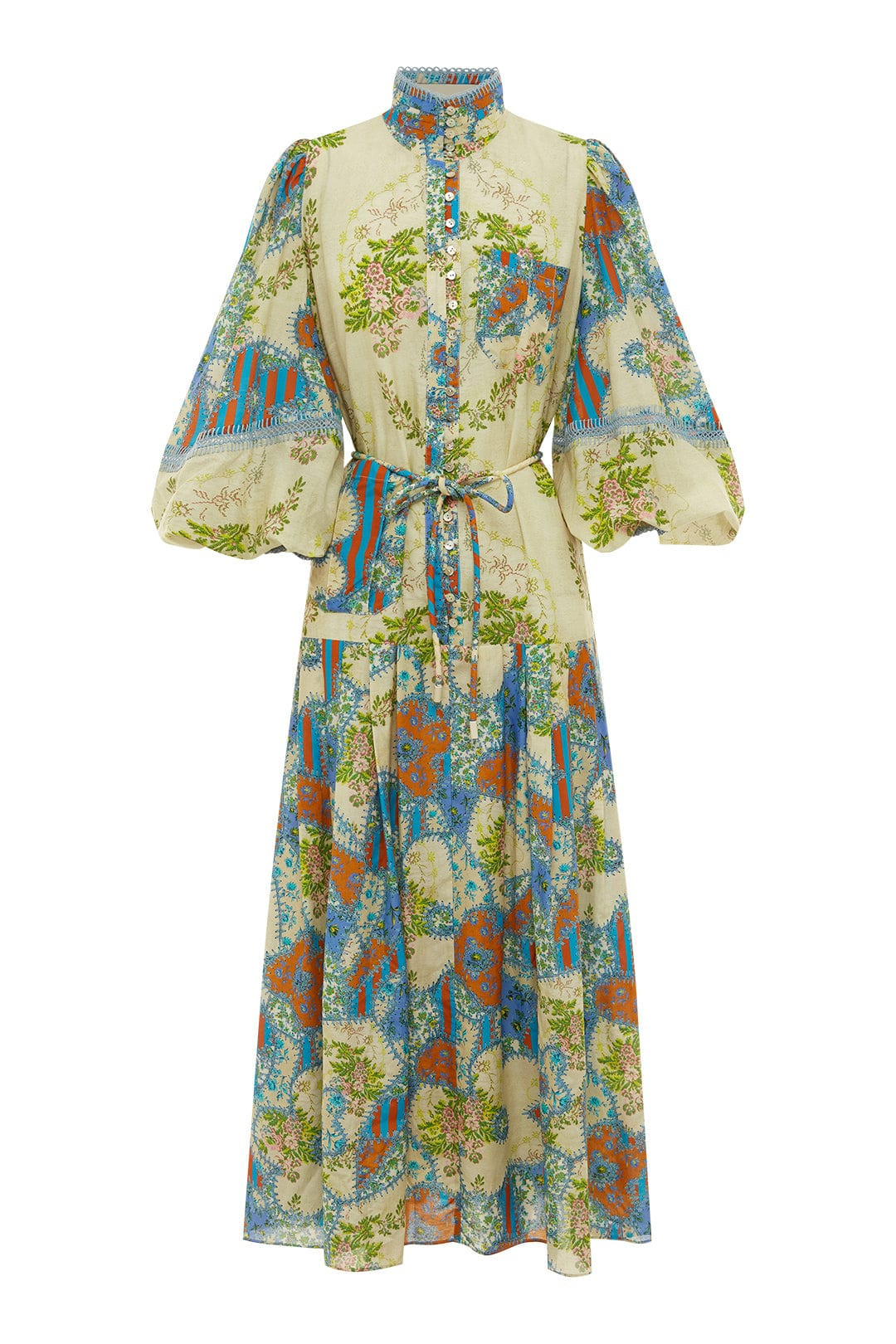 SKYE PATCHWORK SHIRTDRESS | Alemais (AU, US, UK)