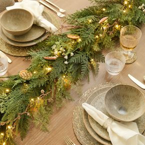 Pre-Lit Faux Citrus Garland | West Elm (US)