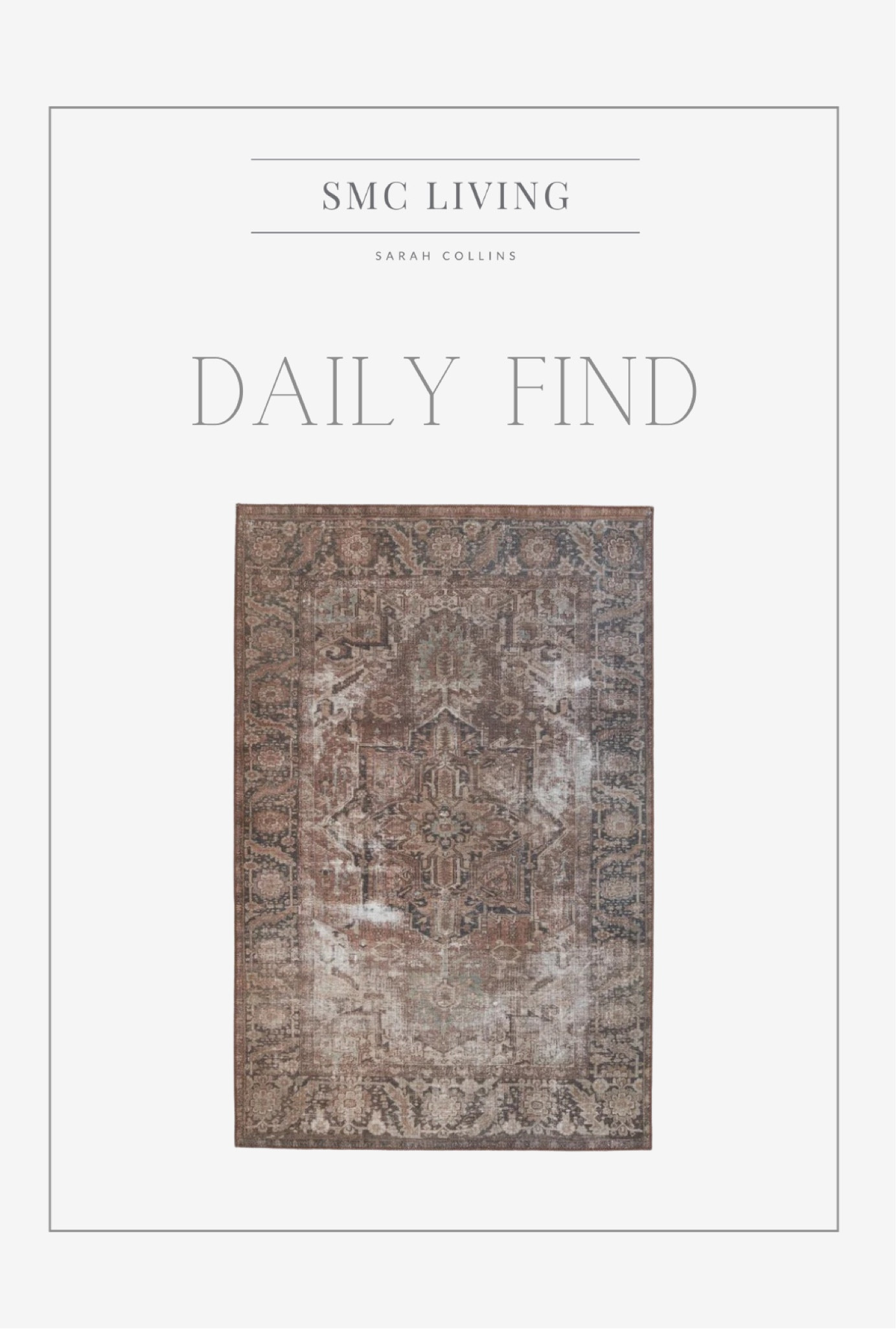 Daily find 🤩

Area rug
Washable rug
Patterned rug
Vintage rug
Bedroom rug
Living room rug
Dining room rug

#LTKhome