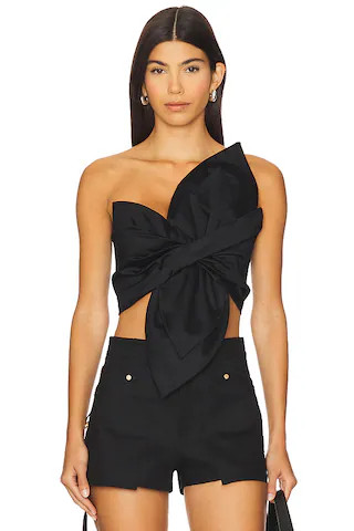 JBQ Orchid Top in Black from Revolve.com | Revolve Clothing (Global)