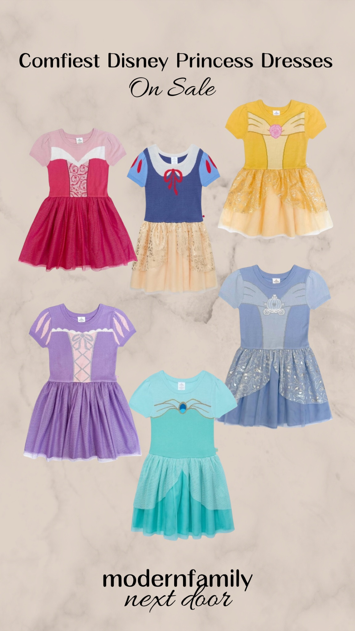 My daughter loves these Disney Princess dresses! The top is a soft fabric and the skirt is flowy. They’re currently on sale too! 

#LTKKids #LTKBaby #LTKFamily