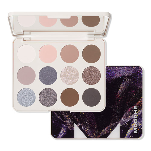 Morphe ChromaPlus 12-Pan Eyeshadow Palette - Flickering Sands | Ulta