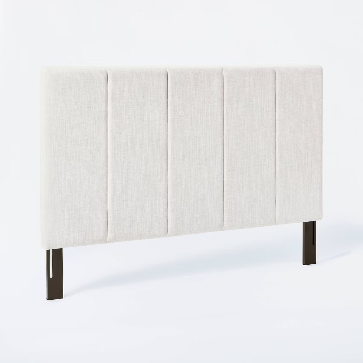 King Halecrest Channel Tufted Headboard Cream - Threshold™ designed with Studio McGee | Target