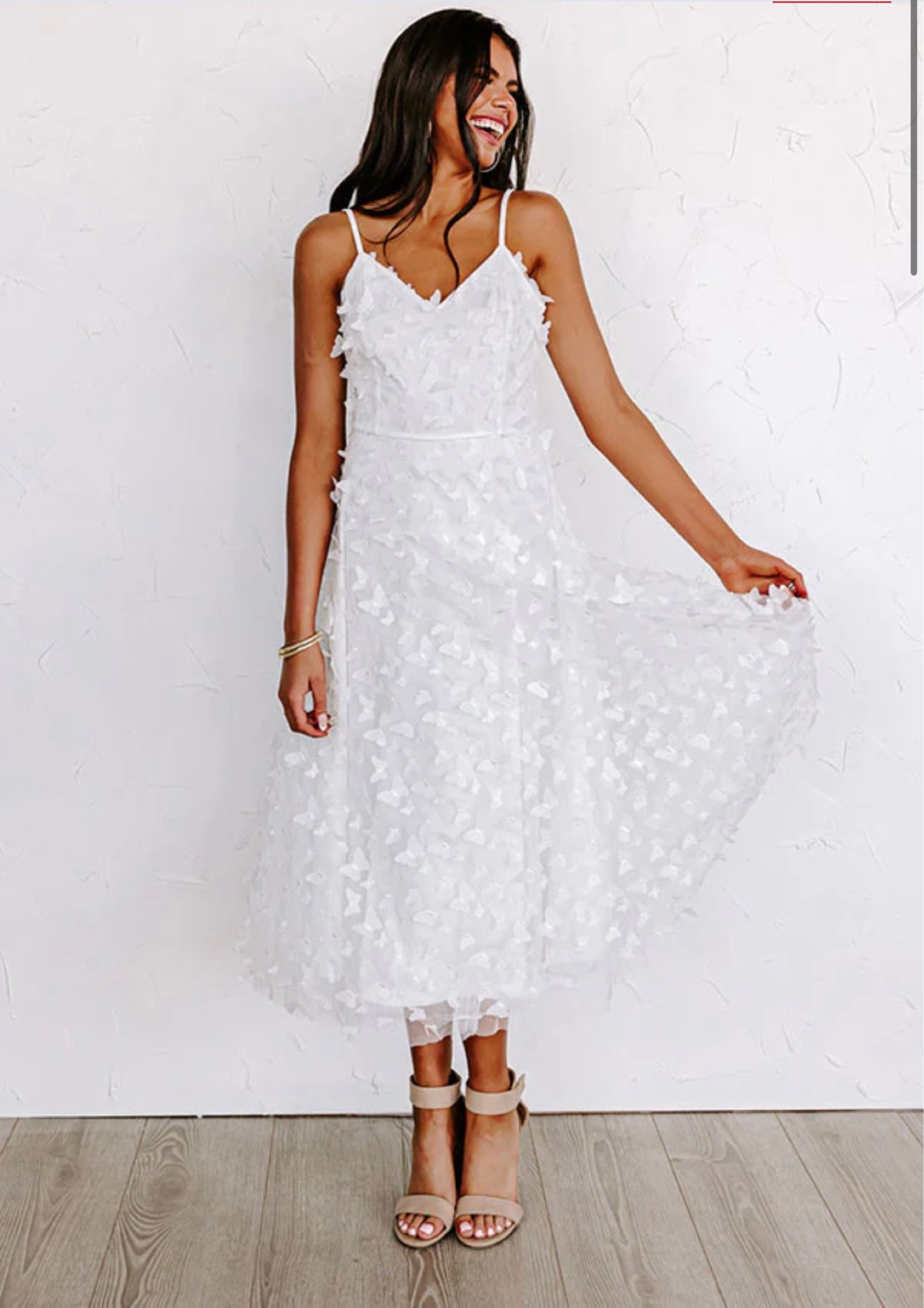 Garden Party Glow Midi in White
Wedding dress. Graduation dress. Part dress.  Cocktail dress  

#LTKunder100 #LTKwedding #LTKstyletip