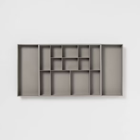 Expandable Drawer Organizer Gray - Room Essentials™ | Target