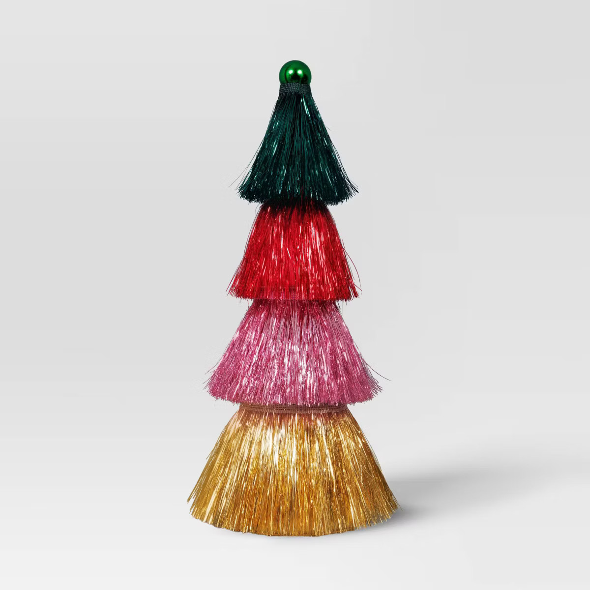 15.25" Christmas Tinsel Multicolor Tree Decor - Wondershop™ | Target