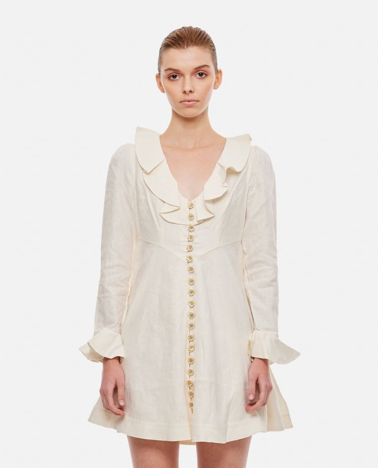 Zimmermann Daisy Linen Mini Dress | Italist.com US
