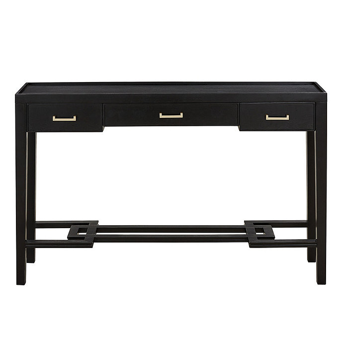 Cecilia Console Table Black Wood | Ballard Designs, Inc.
