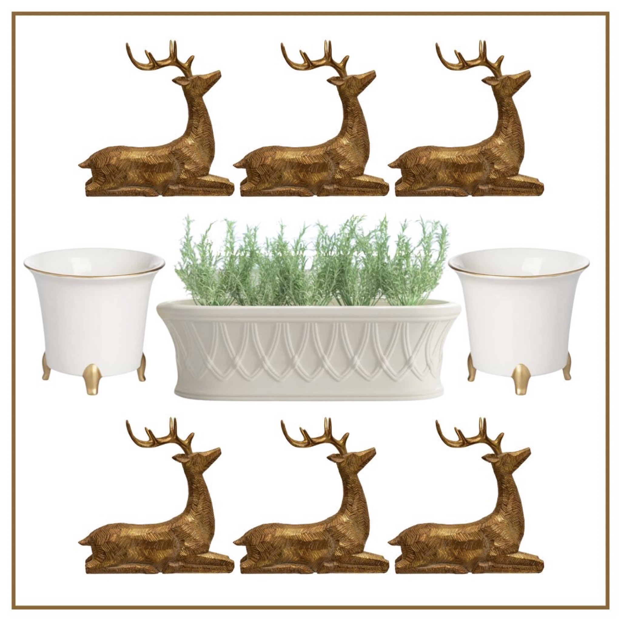 Outdoor Christmas decor, holidays, holiday and home decor, reindeer, ferns, greenery, cachepot, planters, Christmas decor

#LTKhome #LTKSeasonal #LTKHoliday