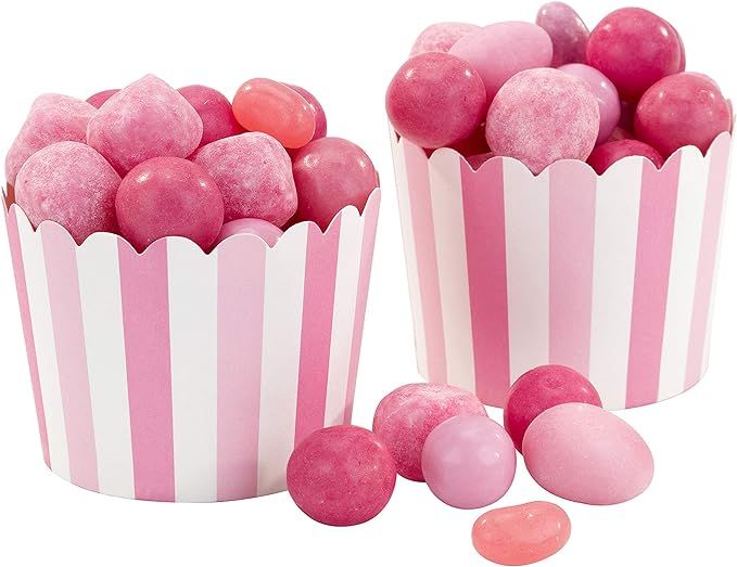 Talking Tables Kids Party Pink Treat Tubs Cups, Pack of 20, Height 15cm, 6", | Amazon (US)