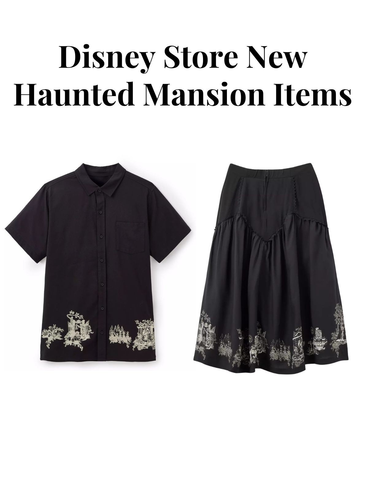 Disney Store new Haunted Mansion items