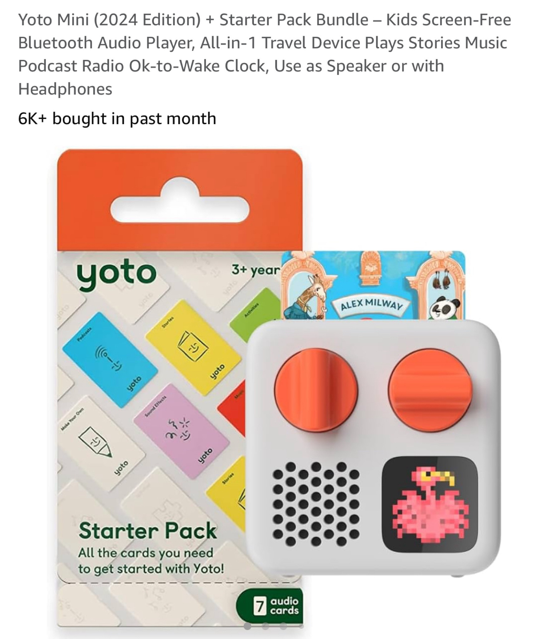 Omgee the Yoto Players are on sale for prime day! 

#LTKTravel #LTKFamily #LTKKids