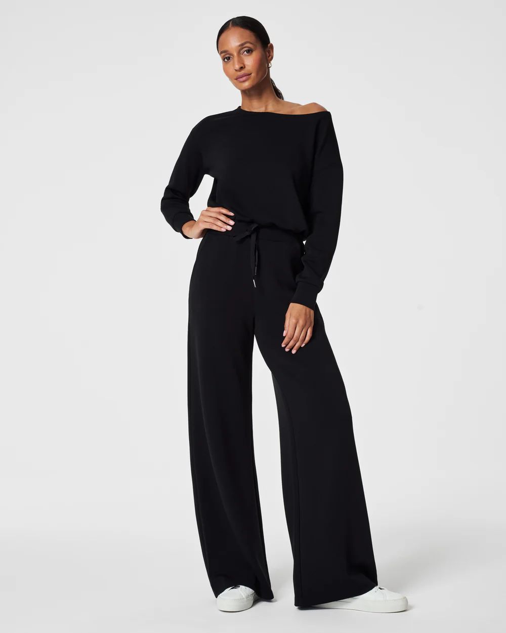 AirEssentials Off-Shoulder Jumpsuit | Spanx