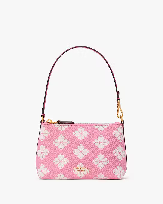 Spade Flower Two-tone Canvas East West Pochette | Kate Spade (US)