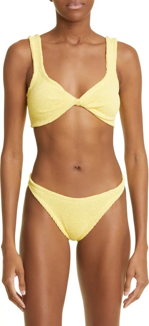 Juno Crinkle Twist Two-Piece Swimsuit | Nordstrom