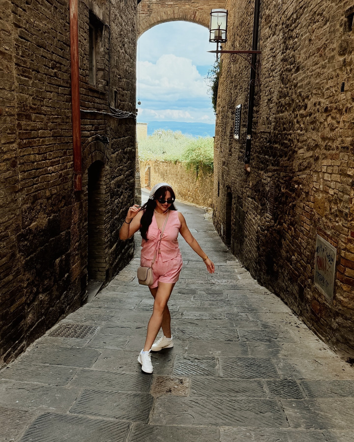 Drink a cappuccino ☑️
Eat gelato ☑️ 
Climb a medieval bell tower ☑️