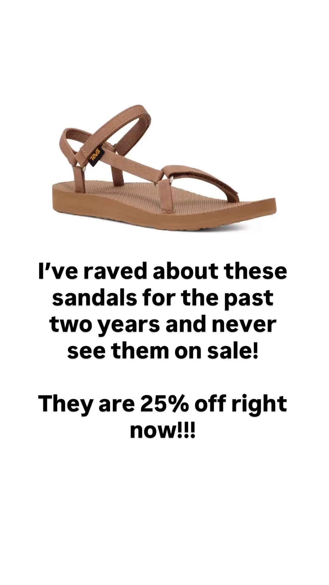 I’ve raved about these sandals for the past two years and have never seen them on sale! Someone asked for the link today and they are 25% off!!!

#LTKSaleAlert #LTKSeasonal