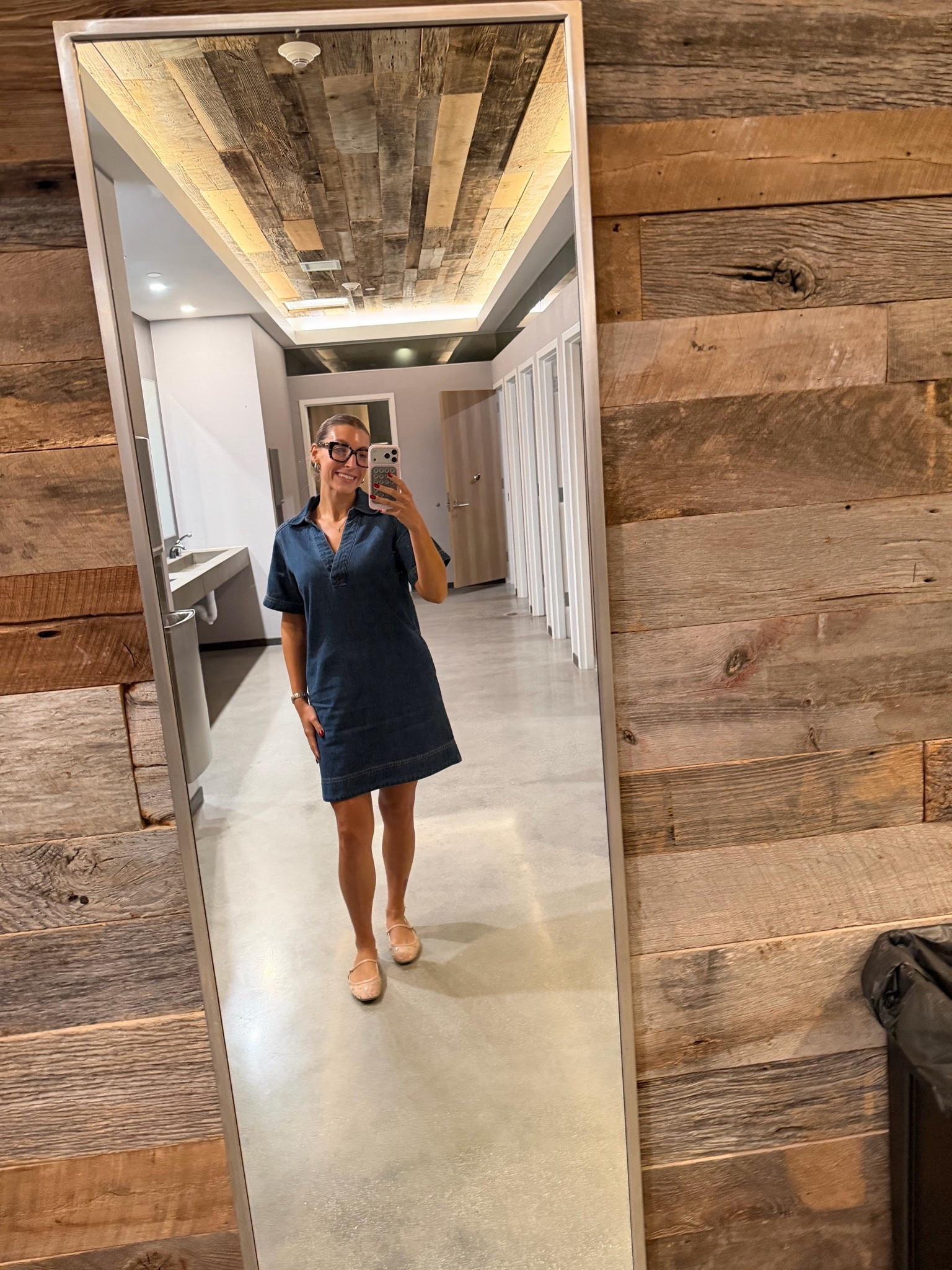 Office days, but make it summer 🤍 This denim dress is my go-to for staying cool while still looking put together. Easy to dress up with heels or keep casual with flats—linked for you in my LTK!

#LTKootd #LTKgrwm #LTKSeasonal