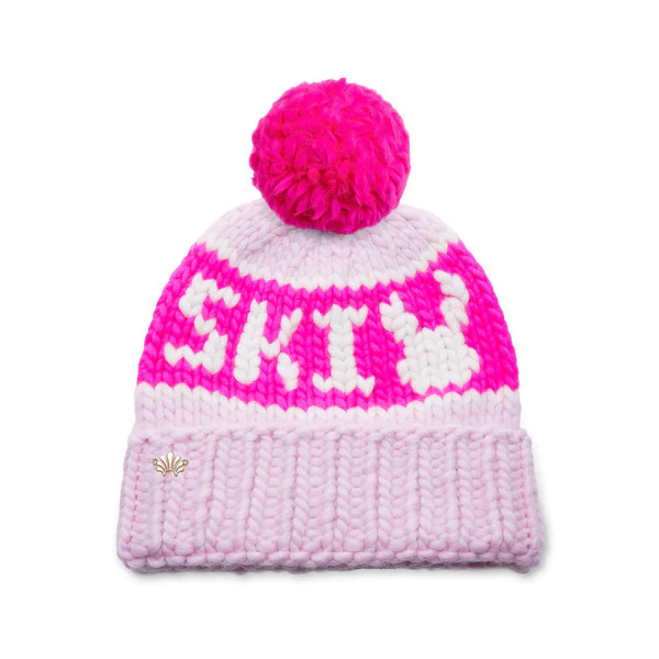 NEON BLUSH SKI BUNNY BEANIE | LELE SADOUGHI