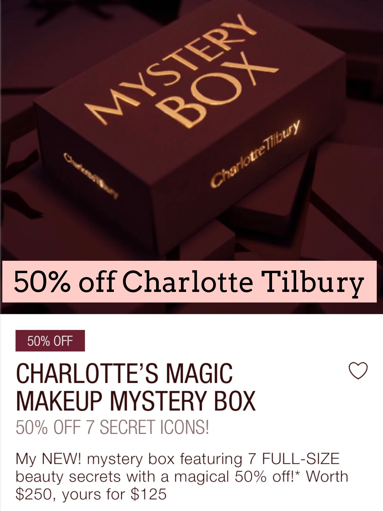 Charlotte tilbury 

#LTKGiftGuide #LTKsalealert #LTKbeauty