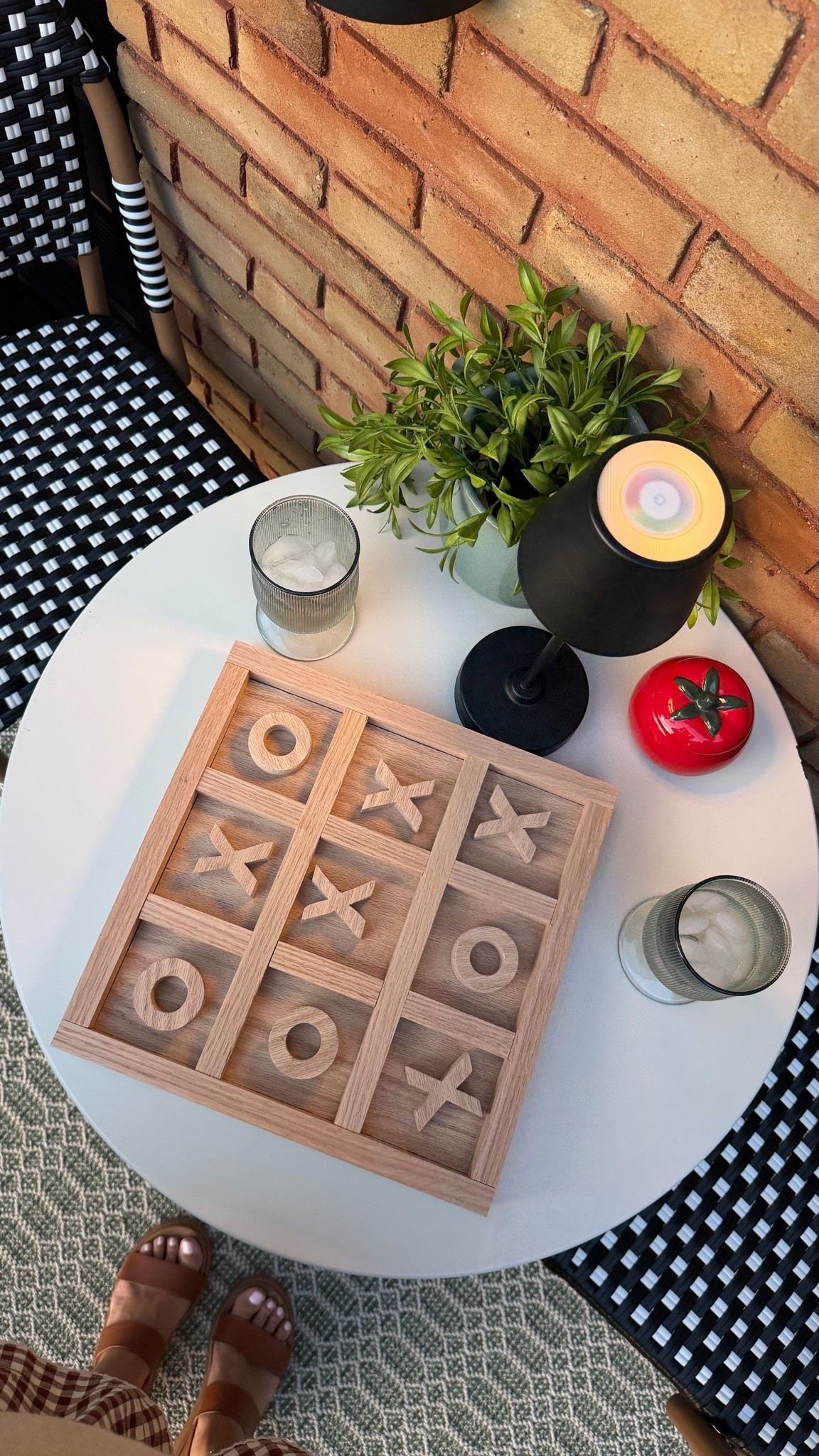 DIY tic tac toe for our date night ✨🧡

#LTKSeasonal #LTKHome