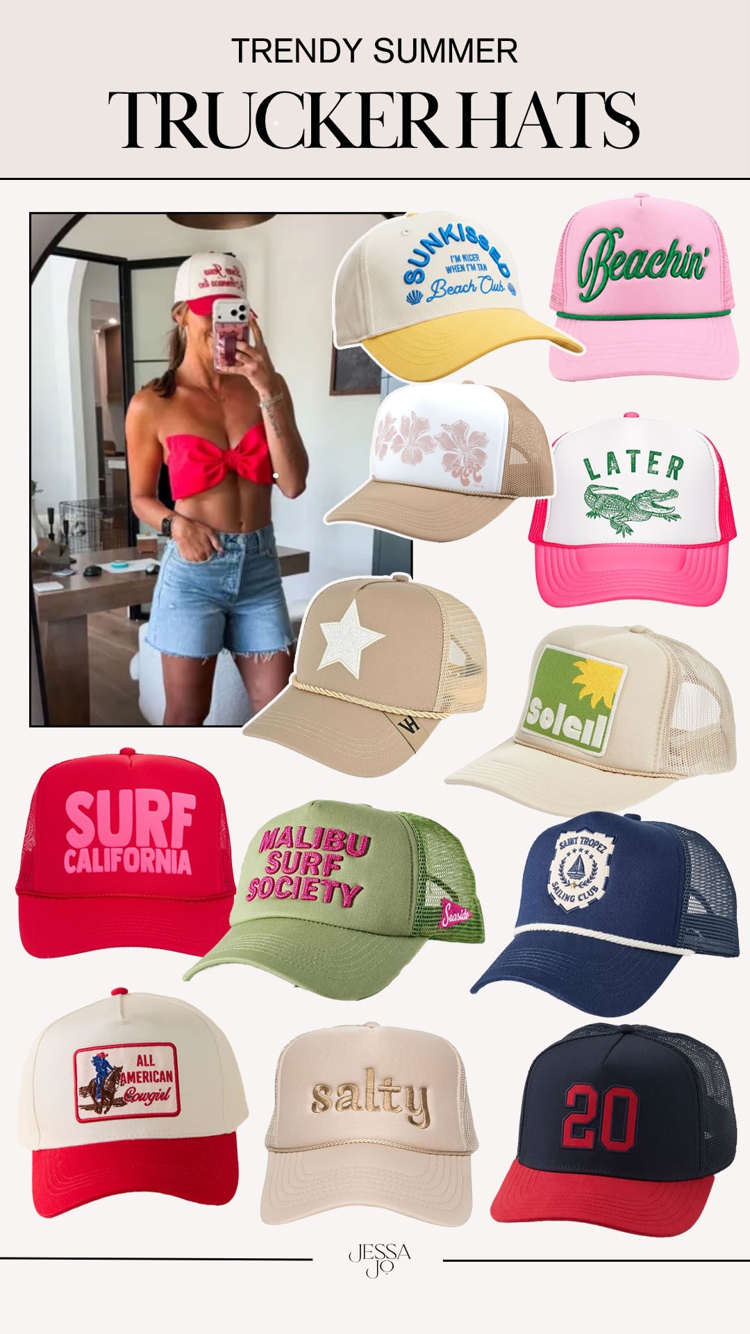Summer trucker hat. Trending summer trucker hat. Colorful summer baseball cap.

#LTKSeasonal #LTKootd #LTKgrwm