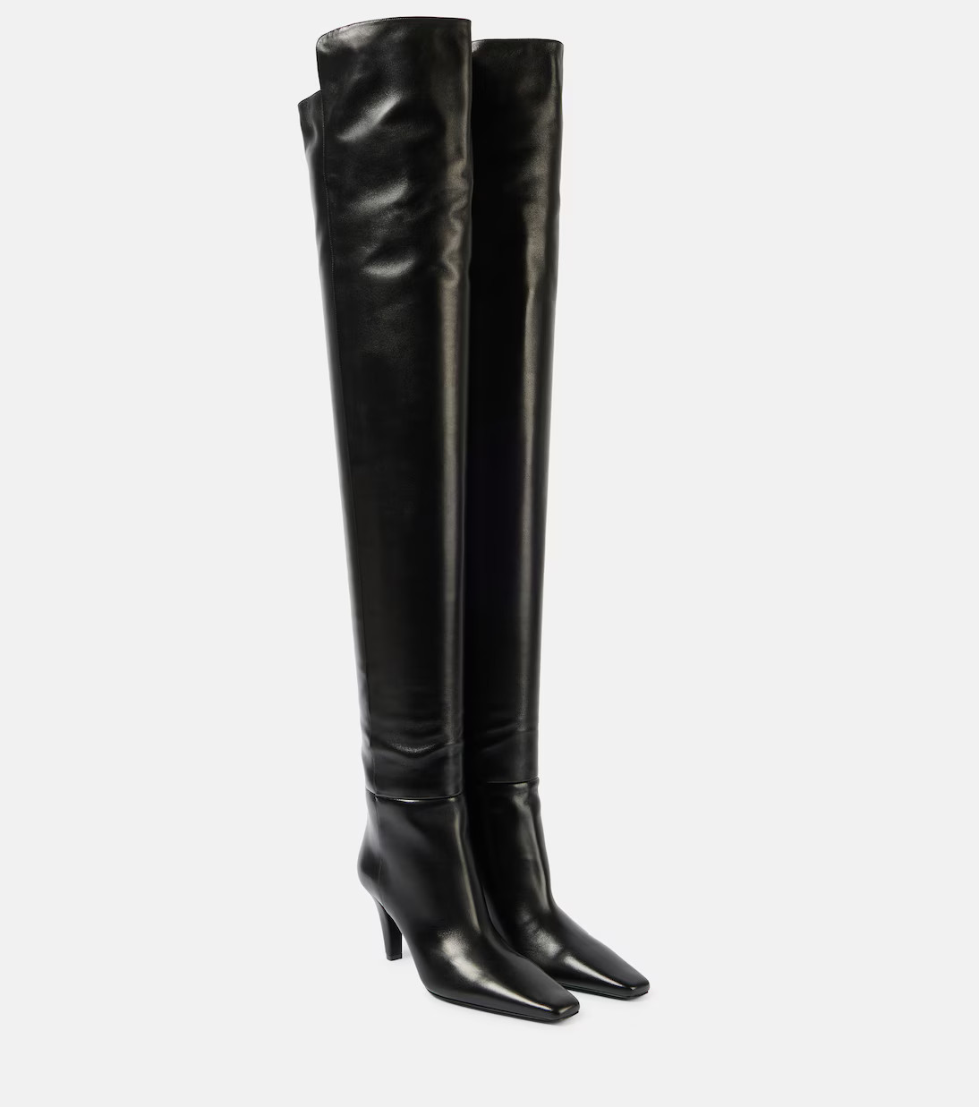 Jill 75 leather over-the-knee boots | Mytheresa (US/CA)