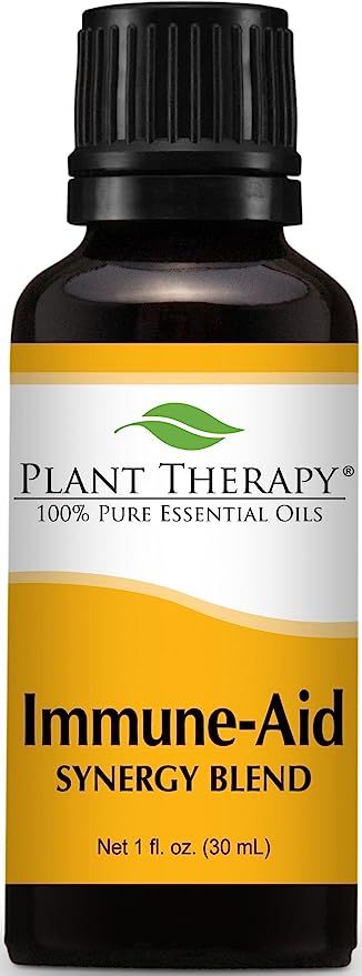 Plant Therapy Immune-Aid Synergy Essential Oil Blend. 100% Pure, Undiluted, Therapeutic Grade. Bl... | Amazon (US)