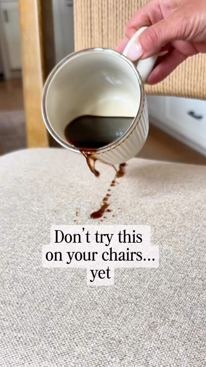Another genius Amazon home solution. 👏

If you’ve ever worried about coffee, wine, or everyday spills on your furniture, this non-toxic fabric protector is for you. It repels liquids & prevents stains. 

Perfect for homes with kids, pets, and light-colored furniture. Easy to apply, non-toxic, & doesn’t change the texture of fabric.

#LTKHome